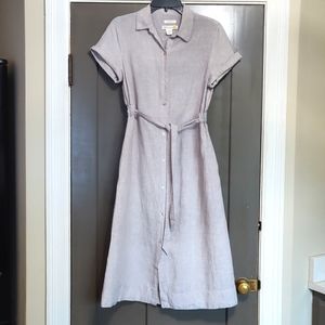 C&C California linen dress